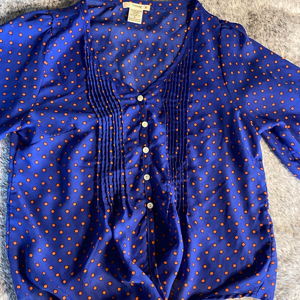 ❤️Polka dot blouse